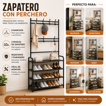 🔥 ¡Oferta por Tiempo Limitado! Compra 1 Organizador de 5 Niveles y Recibe 2