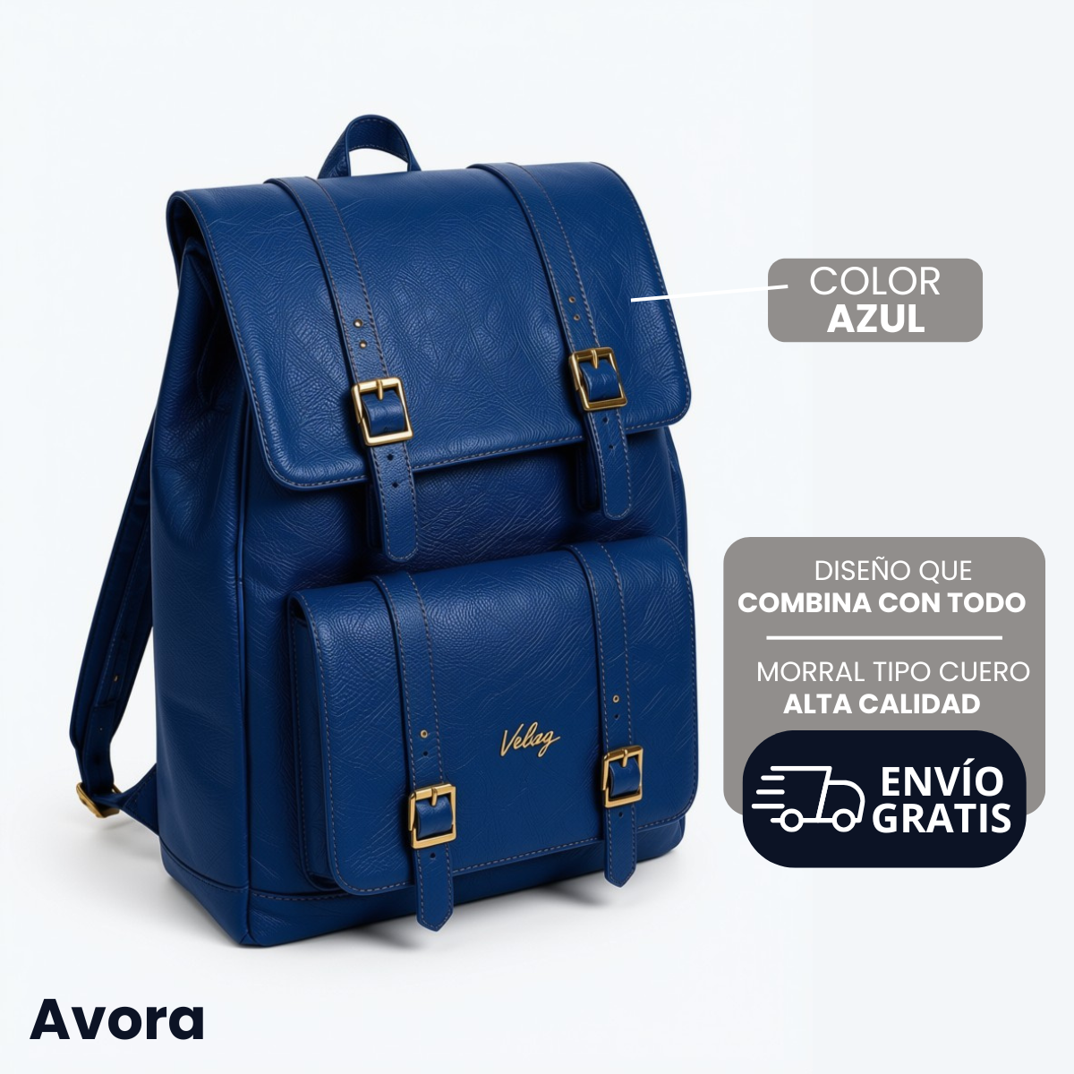 🌟 Morral Cuero vegano de alta calidad 🔥 Oferta por Tiempo Limitado..