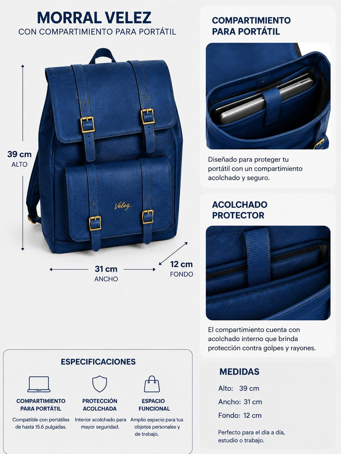 ✨ Mochila Vintage de Cuero Premium para Mujer 🔥 Oferta por Tiempo Limitado | Solo $168.000